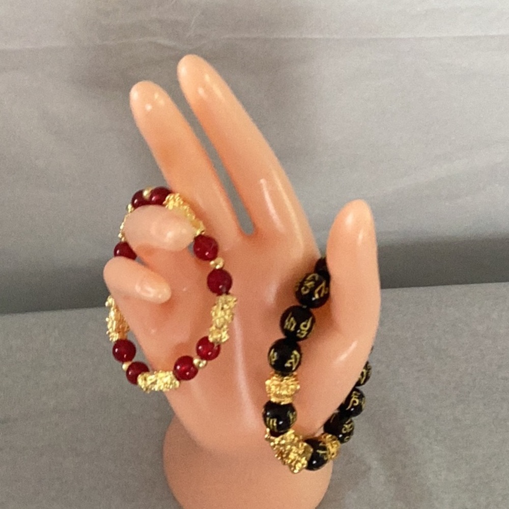 5pcs 2different designs to choose from Luck Bracelet Double Wealth